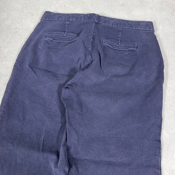 GAP High Rise Slim Boot Pants Navy - Size: 8 - Picture 8 of 8